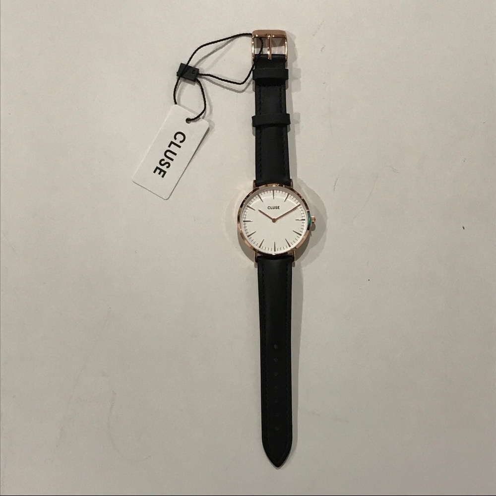 Nwt Cluse Rose Gold Le Boheme Watch Black Band — image 2 of 5